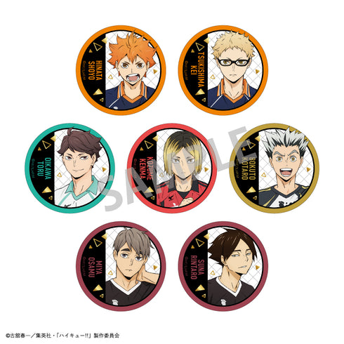『ハイキュー!!』トレーディング箔押し缶バッジA BOX(全7種)